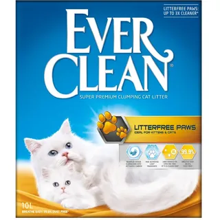 Ever Clean Litterfree Paws - Katzenstreu, 10 Liter, mit Duftstoffen