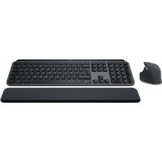 Bild MX Keys S Combo Tastatur Maus mit Handablage,Customizable Illumination, Fast Scrolling,Bluetooth, für Windows/Linux/Chrome/Mac- Graphit,