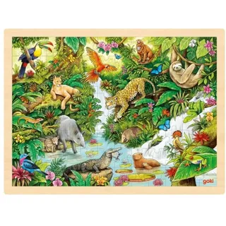 GoKi Einlegepuzzle Im Dschungel