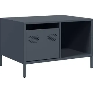 vidaXL Couchtisch Anthrazit 68,5x50x43,5 cm Kaltgewalzter Stahl - Grau
