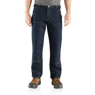 Carhartt Herren Rugged Flex® Relaxed Fit Arbeitsjeans mit verstärkter Vorderseite, Erie, W32/L32