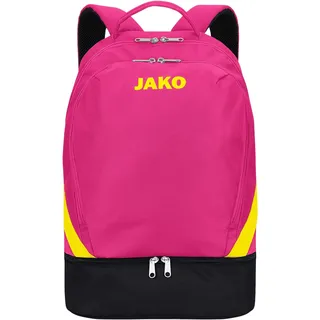 Jako Iconic Rucksack Rosa/Schwarz/Gelb
