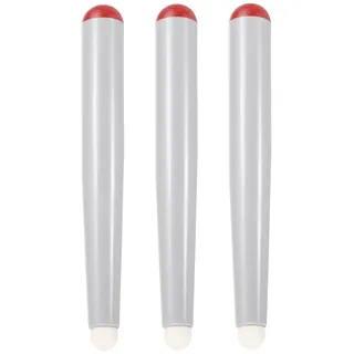 QUARKZMAN 3 Stück Tabletstift für Touchscreen-Infrarot-Bildschirmstift Whiteboard Optische Stylus-Stifte für Smart Board Bildung Elektronische Whiteboard-Präsentationen, Rot