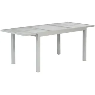 Merxx Ausziehtisch 120(180) x 90 x 75 cm Silber