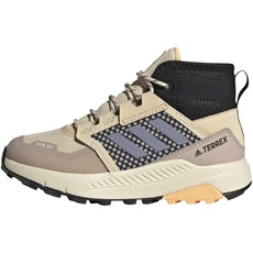 Bild Terrex Trailmaker Mid RAIN.RDY Hiking Shoes Walking Shoe, Sand strata/Silver Violet/Acid orange, 38