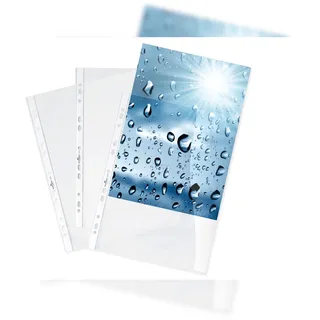 Durable Prospekthüllen DIN A4 glasklar glatt 0,06 mm
