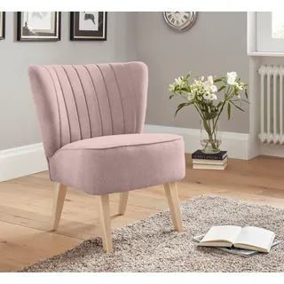 Home Affaire Sessel Campi Polyester 64 x 81 x 66 cm Rosa