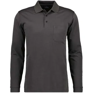 RAGMAN Herren Poloshirt Soft Knit Polo Knopf Langarm