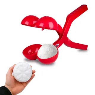 Jamara Snow Play Schneeballzange Duo 38cm Rot