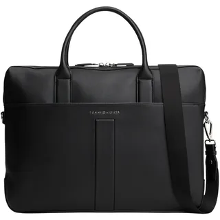Tommy Hilfiger Herren Th Relaxed Computer Bag Am0am13655 Computertasche, Black (Black)