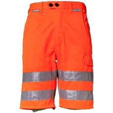 Bild von Größe XXL Herren Warnschutz Shorts Uni Uni-orange Modell 2015