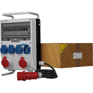 Doktorvolt Stromverteiler TD-S/FI 2x16A 4x230V franz System SKHU Kabel 5x4mm2 Doktorvolt® DV-0175-F