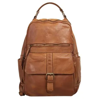 X-ZONE Laptoprucksack Braun