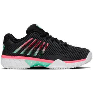 K-Swiss Hypercourt Express 2 Black/White/Neon Mint 38