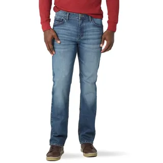 Wrangler Authentics Herren Slim Fit Straight Leg Jeans, Hayden, 40W / 30L