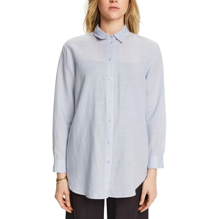 ESPRIT Damen 993EE1F301 Bluse, 440/LIGHT Blue, M