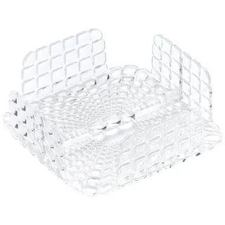 Guzzini - Tiffany, Serviettenhalter - Transparent, 20 x 20 x h7,3 cm - 19870000