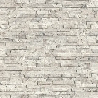 Rasch Textil Graue Tapete mit Steinoptik 10,05m x 0,53m 0g grau 278903