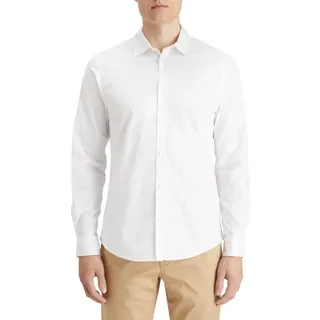 Scotch & Soda Herren Poplin Shirt, Bright White, XL