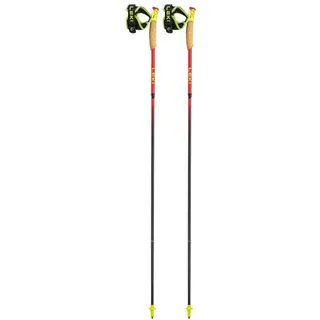 Leki Ultratrail FX.One Superlite 100 cm bright red-neonyellow-naturalcarbon