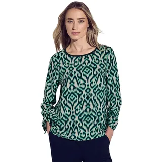 Street One Damen Bluse mit Raffung am Arm