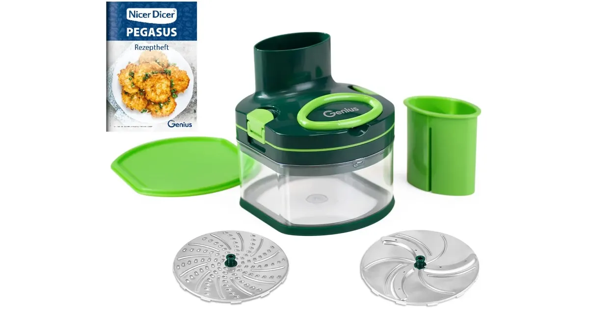 Elegantes Nicer Dicer Pegasus Fotos