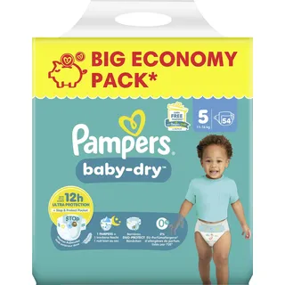 Pampers Baby-Dry Gr. 5 (11-16 kg) 54 St.