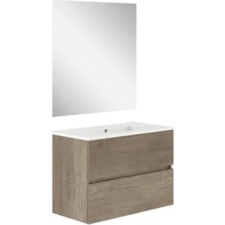 Baikal Natur eingebettet Onyx F36F46, Holz Keramik Melamin, 16 mm, Nebraska, 90 cm