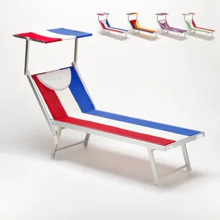 Santorini Europe Edition Sonnenliege Meer Strand Professionell aus Aluminium - Frankreich