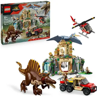 LEGO Jurassic World Spinosaurier & Quetzalcoatlus: Hubschrauber-Einsatz 76976