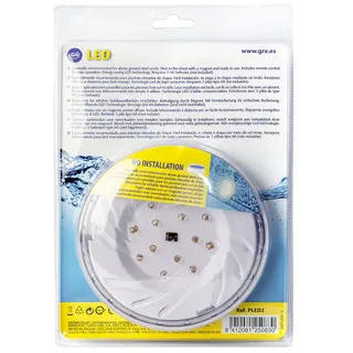 Gre LED-Poolbeleuchtung weiß One Size