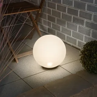 esotec Solar Leuchtkugel 30cm Fernbedienung wetterfest outdoor IP44 102640