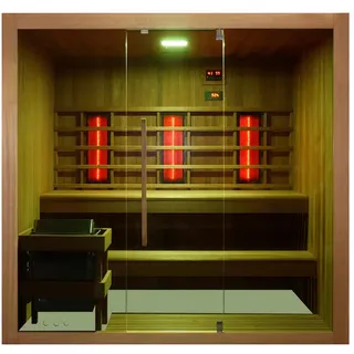 SANOTECHNIK Sauna Infrarotkabine«, 4 Personen, Espenholz 18236548-0 Holz