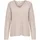 Strickpullover Beige L