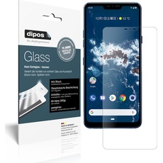 Dipos Displayschutz Anti-Shock (2 Stück, LG X5 Android One), Smartphone Schutzfolie