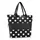 E1 Shopper Synthetik Dots White