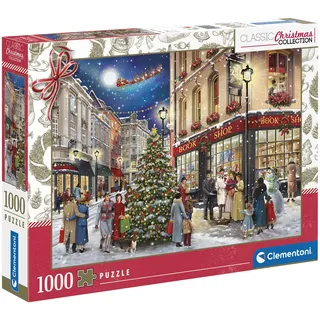 Clementoni A Christmas Stroll Puzzle - Puzzle 1000 Teile Erwachsene - Puzzle Erwachsene in 70 x 50 cm - Puzzle Weihnachten von Clementoni 81498