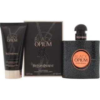 Black Opium Eau de Parfum 50 ml + Body Lotion 50 ml Geschenkset