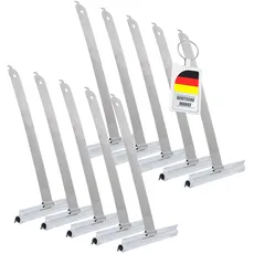 ECENCE 10x Mini Rolladen Aufhängefeder - Aufhängefedern für Rolladen - Rollladen-Feder - Rolladen Befestigung - Rolladen Befestigungsfeder - Stahlfeder Aufhängefeder
