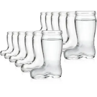 Stölzle Bierstiefel Kristallglas 0,04 l 12-tlg.