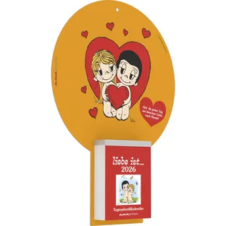 Neumann liebe ist... 2026 Tagesabreißkalender - Rückwand 22,5x31,5 - Block 8,1x10,6