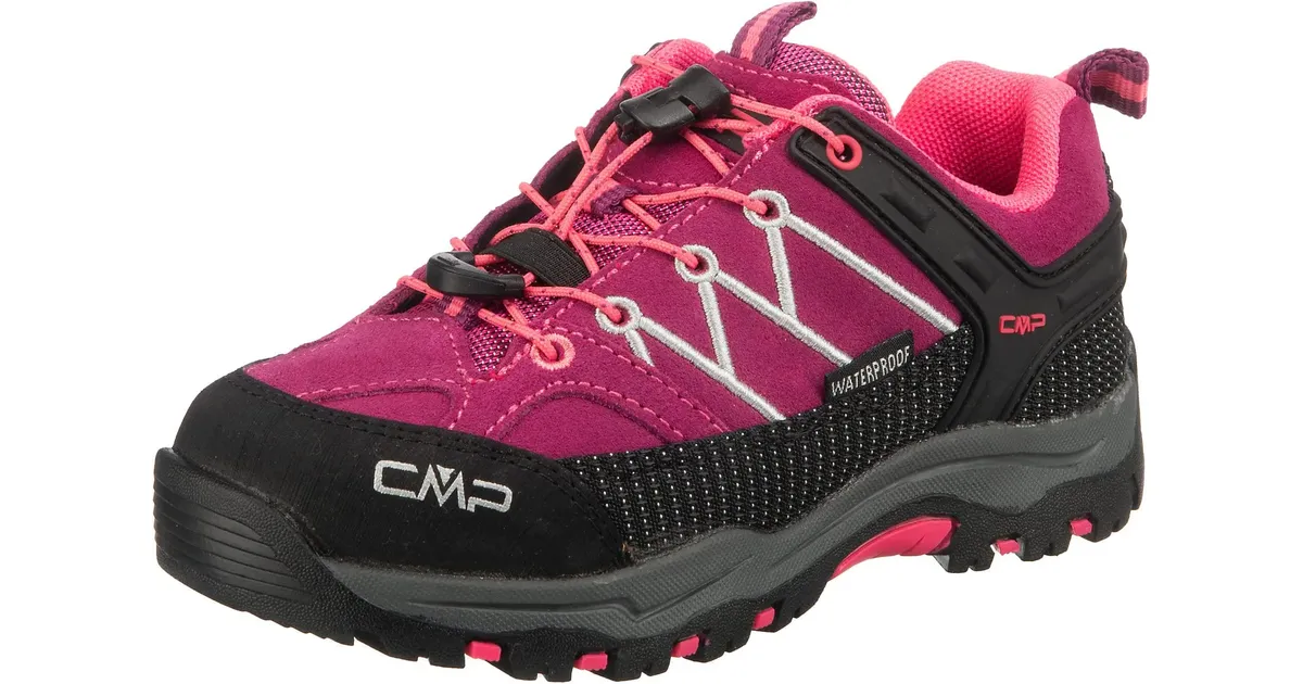 CMP KIDS RIGEL LOW TREKKING SHOES WP uniseks-kind Trekkingschoenen Low-Top, B Blue Gecko, 37 EU