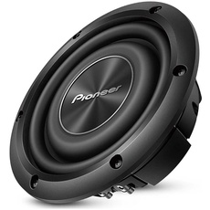 Pioneer TS-A2000LD2 Passiv Subwoofer, leistungsstarker Subwoofer mit 700 W Maximalleistung, 20 cm, 67 mm Einbautiefe, IMPP Membran, Kontinuierliche Ausgangsleistung 250 W, schwarz