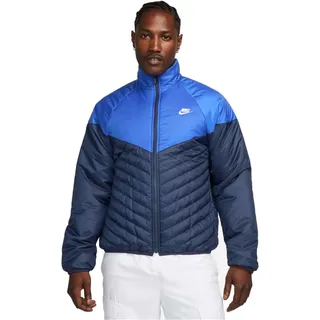 Nike FB8195-410 M NK WR TF MIDWEIGHT PUFFER Jacket Herren MIDNIGHT NAVY/GAME ROYAL/SAIL Größe XS