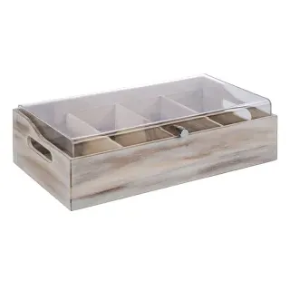 Assheuer & Pott Besteckkasten Holz VINTAGE 51 x 28 cm mit Deckel