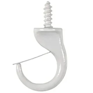 Bulk Hardware bh05608 Tasse Haken Sicherheit 22 mm, Set 4 Stück