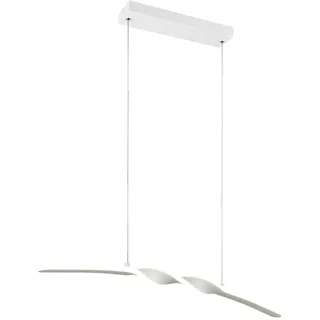 Trio Ginko 1-flg. 79 cm rund weiß matt