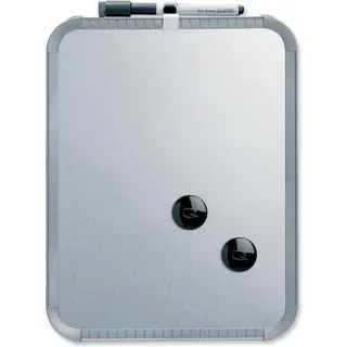 NOBO Whiteboard, schmaler, silberner Rahmen 28 x 22 cm