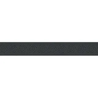 A.S. Création Moderne Wellen Bordüre 5 m x 8 cm 0 g Schwarz 384041