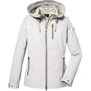 G.I.G.A. DX by killtec »GS 24 Wmn Sftshll Jckt Softshell Jacke Mit Kapuze/Outdoorjacke, Weiß, 34